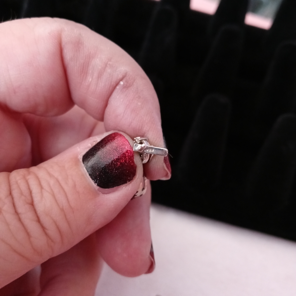 Ruby Dangle Earrings - image 6